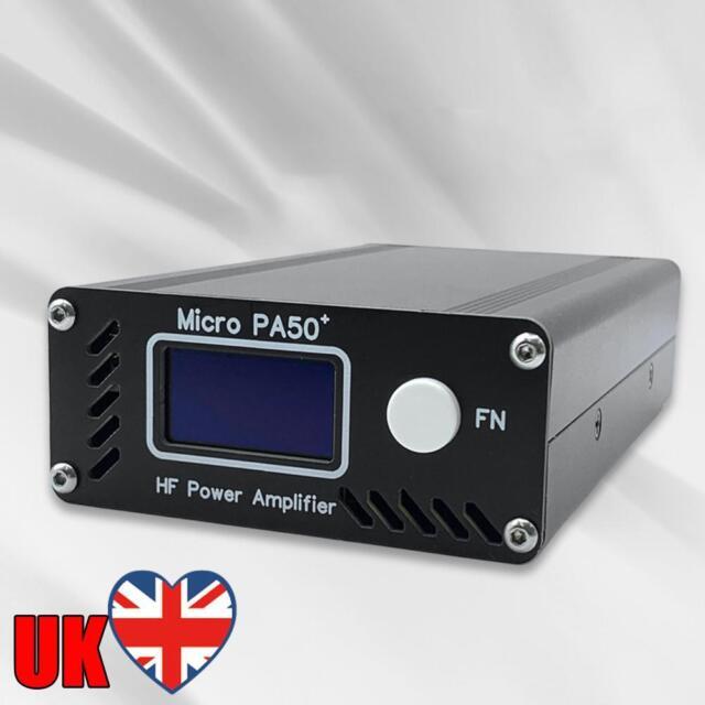 Micro Pa50 Plus Sw Hf Power Amplifier 50w With Power / Swr Meter + Lpf Filter