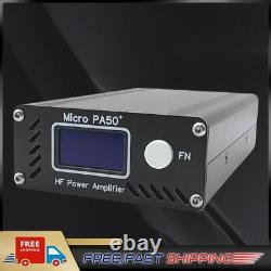 Micro PA50 PLUS Shortwave HF Power Amplifier with Power / SWR Meter + LPF Filter