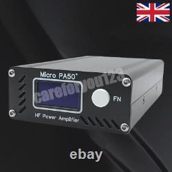 Micro PA50 PLUS Smart Shortwave HF Power Amplifier 3.5MHz-28.5MHz for Radio