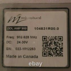 Microhard Digital Data Link 900 MHz 10W Linear COTS Amplifier DDL900