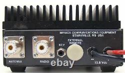 Mirage VHF 150-174 MHz 130 Watt Mobile Radio 12V Commercial Linear RF Amplifier