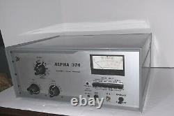 Monster Alpha 374 Bandpass Linear Amplifier manual & more As/Is