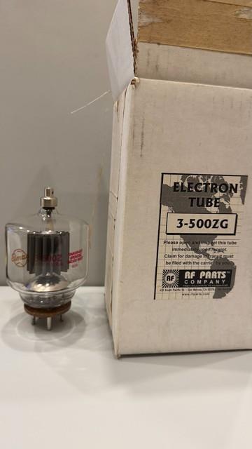 Nos Eimac 3-500z 3-500sg Transmitting Tube Us Made Rf Parts Box Ham Radio