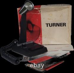 NOS Turner Super Sidekick Amplified Base Station Mic TESTED 4-Pin Box & Papers