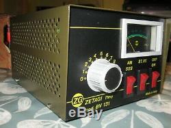 NOS Zetagi BV131 Valve Homebase Linear Amplifier for CB Ham Radio MINT