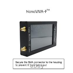 NanoVNA-F 1.5GHZ VNA HF VHF UHF Vector Network Antenna Analyzer + 4.3 LCD + Case