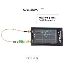 NanoVNA-F 1.5GHZ VNA HF VHF UHF Vector Network Antenna Analyzer + 4.3 LCD + Case