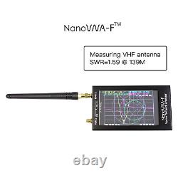 NanoVNA-F 1.5GHZ VNA HF VHF UHF Vector Network Antenna Analyzer + 4.3 LCD + Case