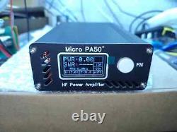 New 1.3 PA50+ 50W Shortwave HF Power Amplifier with Power/SWR Meter + LPF Filter