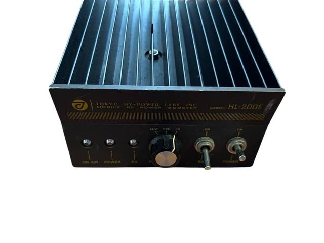 No Tested! Tokyo High Power Hl-200e Linear Amplifier 1.8-30mhz 200w Black Japan