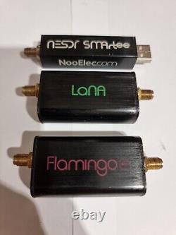 NooElec NESDR SMArtee RTL-SDR Radio + LaNA Amplifier + Flamingo FM Filter, SDR