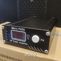 PA50 Shortwave HF Power Amplifier 50W 3.5MHz-28.5MHz With Power / SWR Meter #A6
