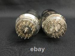 PAIR GE 8950 Gray Plate PENTODE AMPLIFIER Ham Radio VACUUM TUBES Tested T. 2215-D