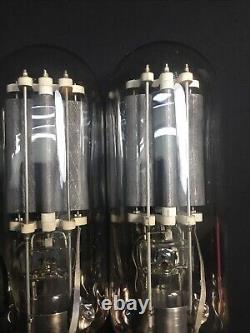 PAIR GE GL 242C Transmitting RADIO HAM Vacuum Tubes HICKOK TESTED Y. 7869