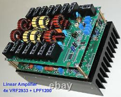 PA Unit 900-1300W Linear Amplifier 4x SD2933, SD2943, VRF2933, MRF150