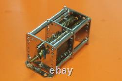 PHILIPS AIR VARIABLE CAPACITOR 2 x 500pF TOTAL 1nF 1500V HIGH QUALITY