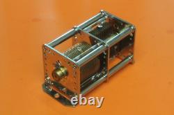 PHILIPS AIR VARIABLE CAPACITOR 2 x 500pF TOTAL 1nF 1500V HIGH QUALITY