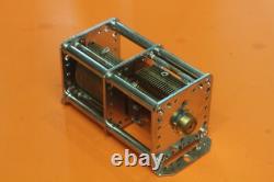 PHILIPS AIR VARIABLE CAPACITOR 2 x 500pF TOTAL 1nF 1500V HIGH QUALITY