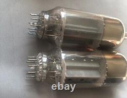 Pair RCA 6LQ6 6JE6C Tubes Ham Radio Transmitter Amplifier Final Matched 1969