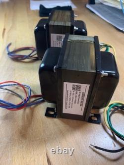 Pair of OT25SE-HF-3K5-UL (HiFi) SE Output Xfmr 20VA 3K5x4/8Ohm 90mADC