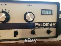 Palomar 300A Linear Amplifier & Power Supply Working! ALL 6KD6 TUBES