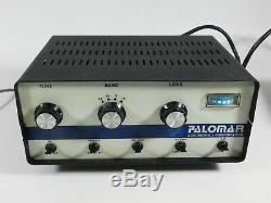 Palomar 300A Vintage 6KD6 Ham Radio Amplifier with PS (looks great, may need work)