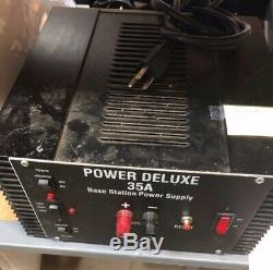 Palomar Deluxe 500 Elite Base Station 500 watt Amplifier 12v, 35a Power Supply