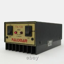 Palomar TX-100 mini Tri-power Ham Mobile Linear Amplifier 150 Watt PEP, NEW