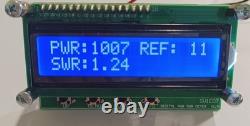 Power & SWR & REF Meter 10-9990w Programmable Peak Reading or FM Promotion
