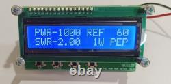 Power & SWR & REF Meter 10-9990w Programmable Peak Reading or FM Promotion