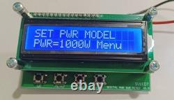Power & SWR & REF Meter 10-9990w Programmable Peak Reading or FM Promotion