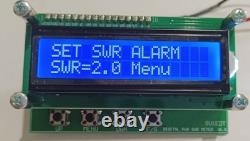 Power & SWR & REF Meter 10-9990w Programmable Peak Reading or FM Promotion