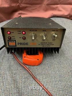 Pride150 Bi Linear Amplifier 10/80 Meters Ham Amp 2 Transistorsl Works Great