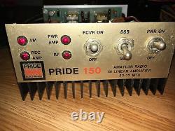 Pride 150 Mobile Amplifier 80-10 meters 12VDC