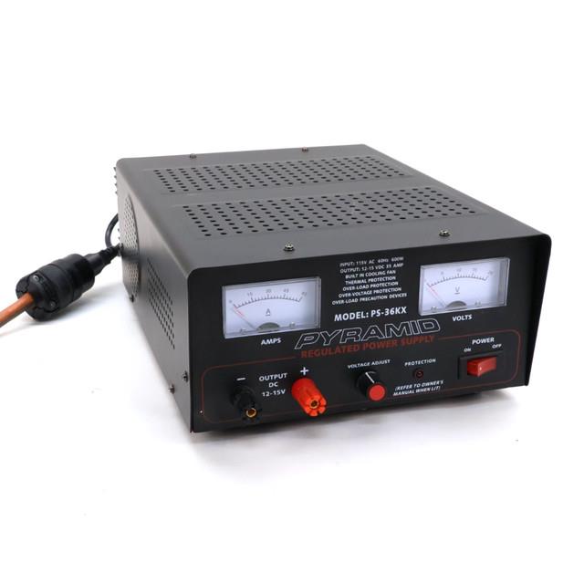 Pyramid Ps-36kx Regulated Dc Power Supply 12-15v 35a 600w Bench Linear Ham Radio