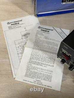 Pyramid Phase III Regulated Precision DC Power Supply MODEL SP-25 25 Amp Works