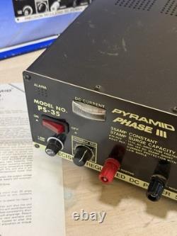 Pyramid Phase III Regulated Precision DC Power Supply MODEL SP-25 25 Amp Works
