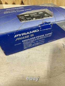 Pyramid Phase III Regulated Precision DC Power Supply MODEL SP-25 25 Amp Works