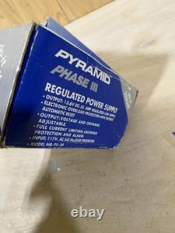 Pyramid Phase III Regulated Precision DC Power Supply MODEL SP-25 25 Amp Works