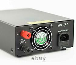 QJE PS30SWIV 13.8V 30A Switching DC Power Supply LCD Digital Ham Radio 220V QJE PS30SWIV 13.8V 30A Switching DC Power Supply LCD Digital Ham Radio 220V