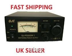 Qje Ps30swi 30 Amp Peak Switch Mode Power Supply Psu Cb Ham Radio