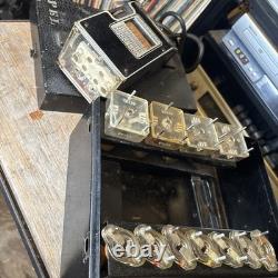 RARE James Millen 90662 Vintage Ham Radio Grid Dip Meter LF Coils Case Complete