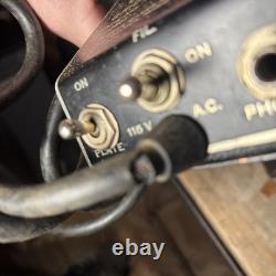 RARE James Millen 90662 Vintage Ham Radio Grid Dip Meter LF Coils Case Complete