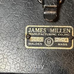 RARE James Millen 90662 Vintage Ham Radio Grid Dip Meter LF Coils Case Complete