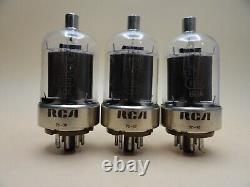 RCA 6883/8032/8552 Power Transmitter Amplifier Tubes Ham Radio Tested (Qty 3)