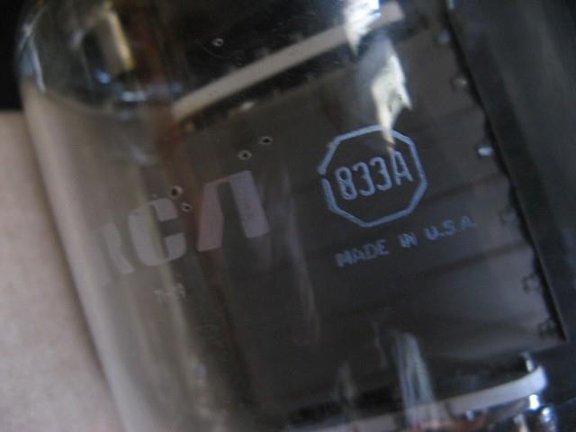 Rca 833a Triode Tube Ham Radio Transmitter Amplifier