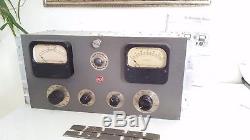 RCA BW66F AM Modulation Monitor Broadcast Tube Amplifier Meter C MY OTHER HAM