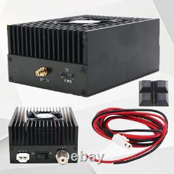 RF Power Amplifier UHF 80W Radio DMR Amplifier 400-470MHz C4FM DPMR CW FSK P2S