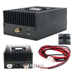RF Power Amplifier UHF 80W Radio DMR Amplifier 400-470MHz C4FM DPMR CW FSK P2S