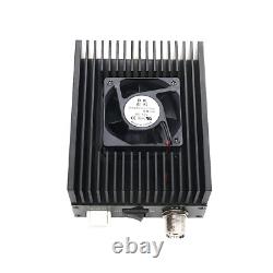 RF Power Amplifier UHF 80W Radio DMR Amplifier 400-470MHz C4FM DPMR CW FSK P2S